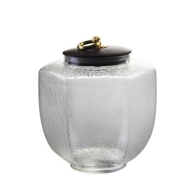 800ml Glass Food Storage Jar Special Shape Packing Jar