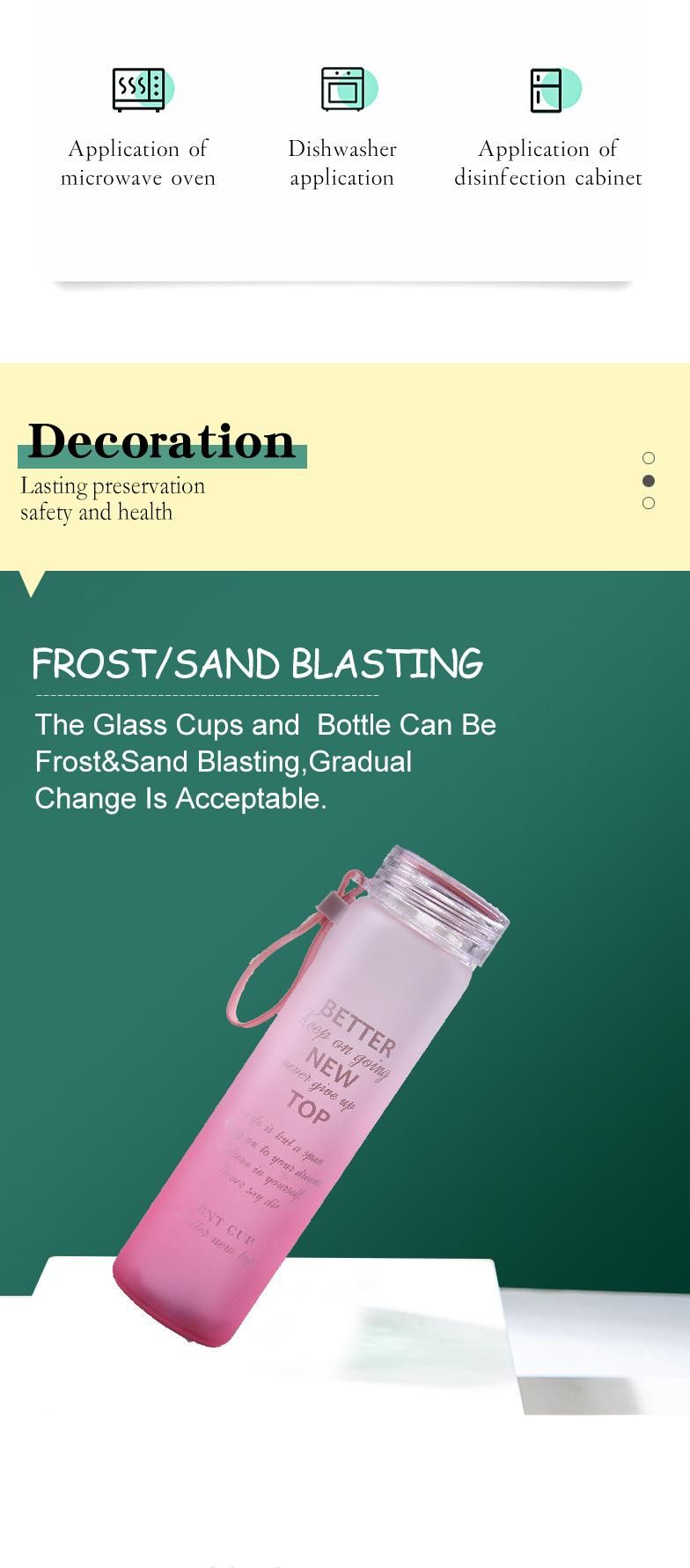 255ml Soft Drink Glass Bottle Juice Tea Water Bottle