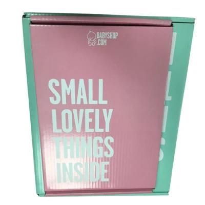 Quick Delivery Corrugated Shoe Packaging Paper Box with Logo Printed
