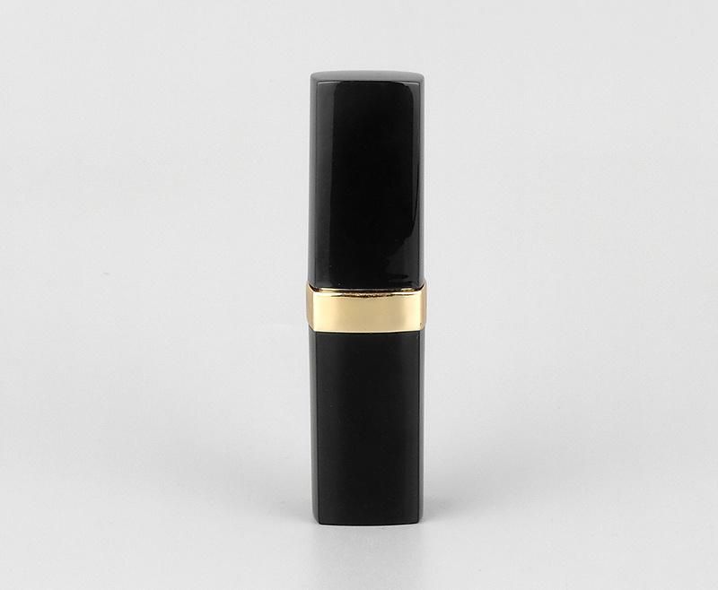 Luxury Fancy Make Your Own Brand DIY Glod Black Cosmetic Lip Balm Container Empty Lipstick Tube