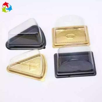 Eco-Friendly Clear Plastic Triangle Cake Box