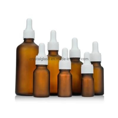 50ml 100ml Essential Oil Glass Bottle with Plastic Dropper Lid
