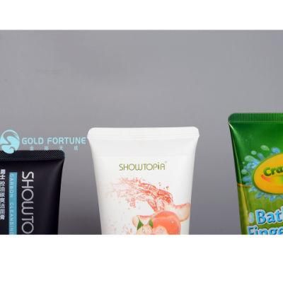 Plastic Tube Packaging for Sunscreen Use with Flip Top Cap