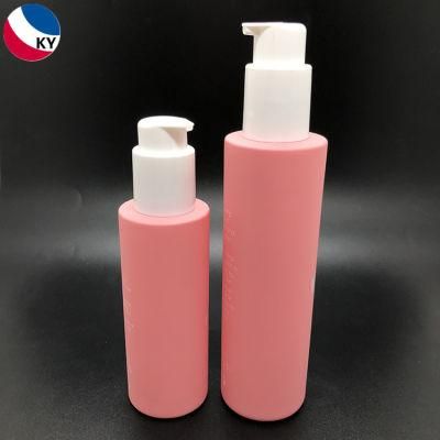 150ml Frosted Round Glass Dispenser Bottle with Lotion Pump Cap