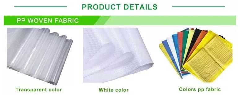 10kg 25kg 50kg PP BOPP Color Bright Film Woven Sack PP Bags for Rice Fertilizer Flour Animal Food