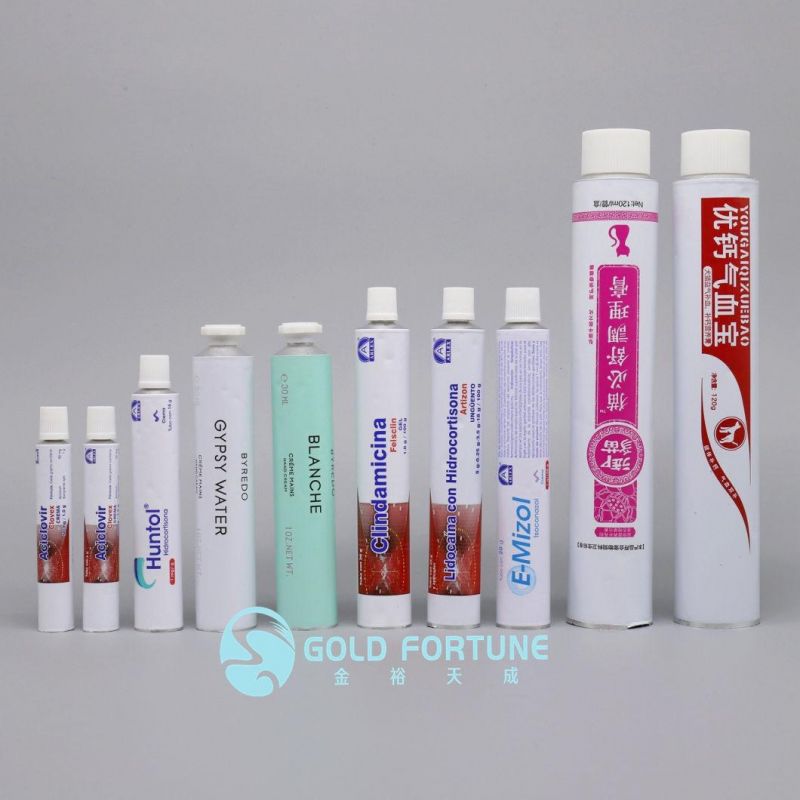 Collapsible Aluminum Tube RTV Silicone Packaging Aluminium Tube Manufacturer