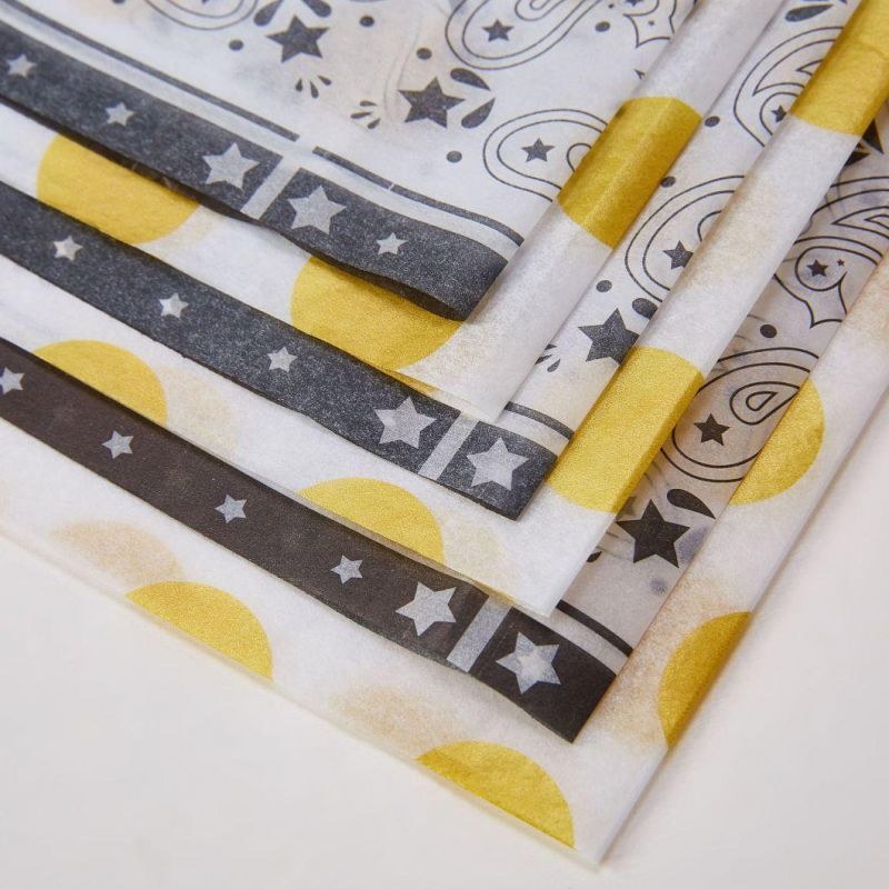 Custom Logo Fresh Flower Wrapping Paper Waterproof Gift Packaging Tissue Wrapping Paper
