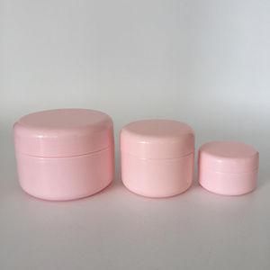 Low MOQ PP 50 Grams / Ml Cosmetic Pot Jars, Multi Colour Cosmetic Cream Container BPA Free