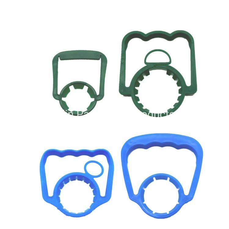 Plastic Blue Bottle Handle for Water Factory