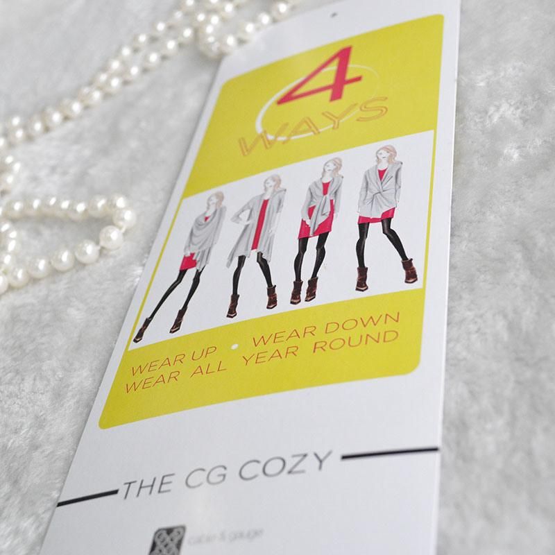 Colorful Women Fancy Hangtag for Garment