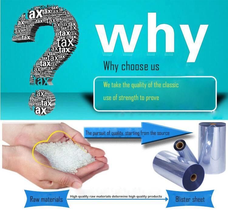 PVC Clear Power Pull Blister Packaging Box
