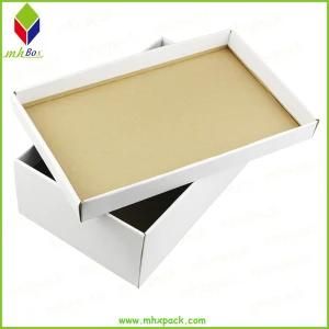 Custom Lid and Base Corrugated Paper Shoe Box