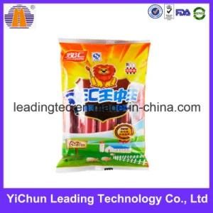Ham Sausage Plastic Packaging Back Seal OEM Printing Customized Bag