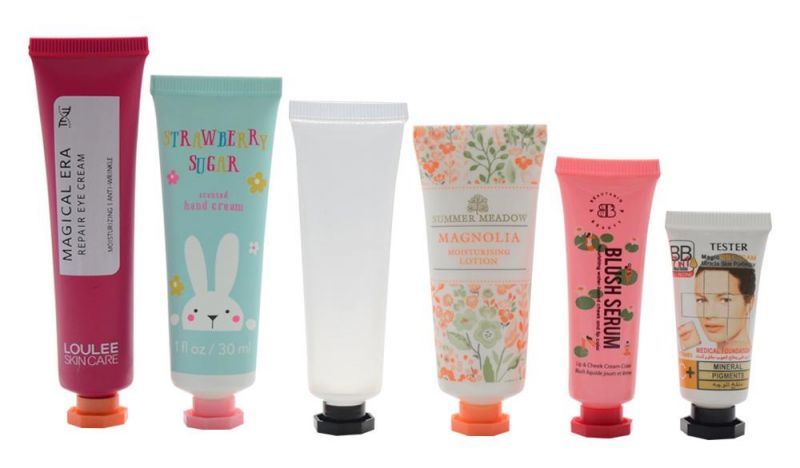 100g Cosmetic Cream Packaging Empty Plastic Soft Facial Cleanser Tube