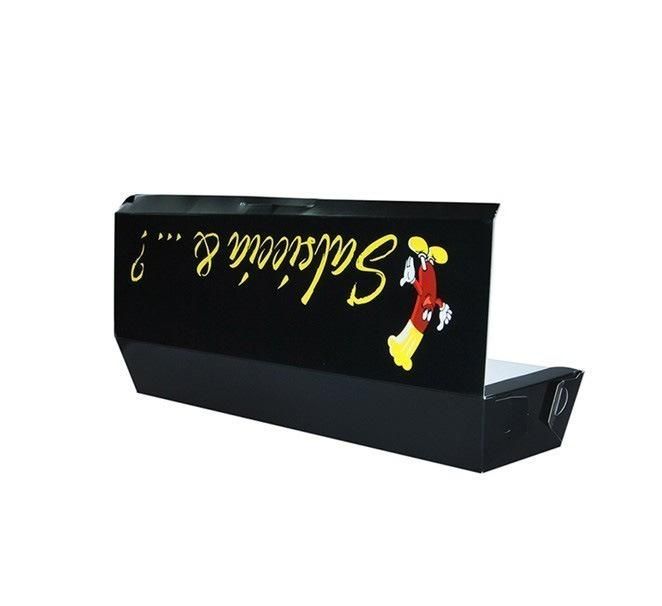 Custom Printed Biodegradable Disposable Corrugated Kraft Paper Fast Food Lunch Takeaway Packaging Hamburger Burger Hot Dog Box