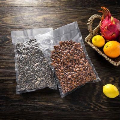 Food Grade Transparent Vacuum Fresh Storage Bag Plastic Heat Seal Vacuum Bag