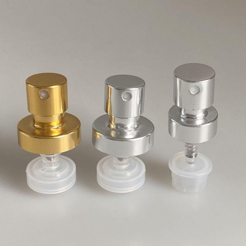 15mm 18mm 20mm Silver Aluminum Perfume Sprayer for Glass Bottle