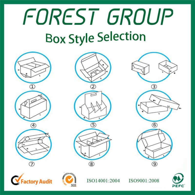 No Printing Save Cost Paper Box