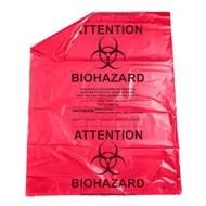 Red Yellow Disposable Clinical Waste Autoclave Medical Waste Biohazard Bag