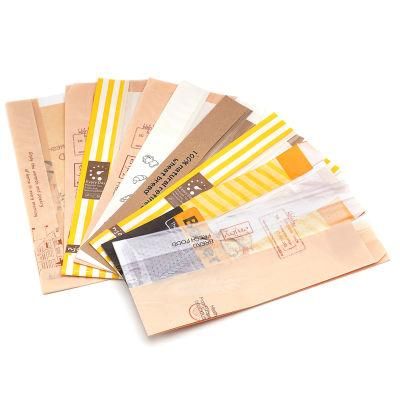 Hot Selling Security Brown Kraft Paper Bag for French Roll