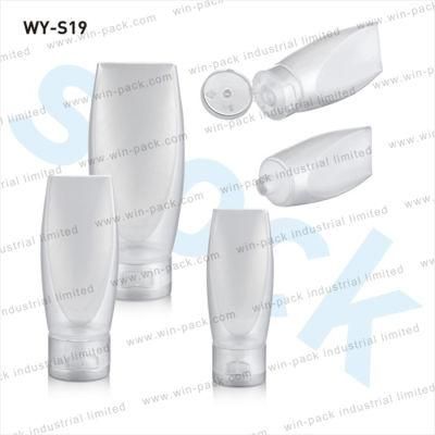 Wholesale Cosmetic Tube Bottle Plastic Cosmetic Packaging 100ml Plastic Tube Bottle Flip Cap Plastic Lotion 30ml Bottle for Cosmetic Package