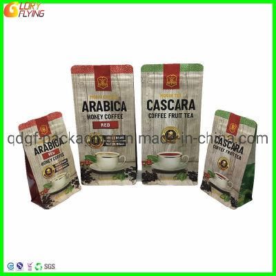 Plastic Packaging Valve Coffee Bags with Zipper