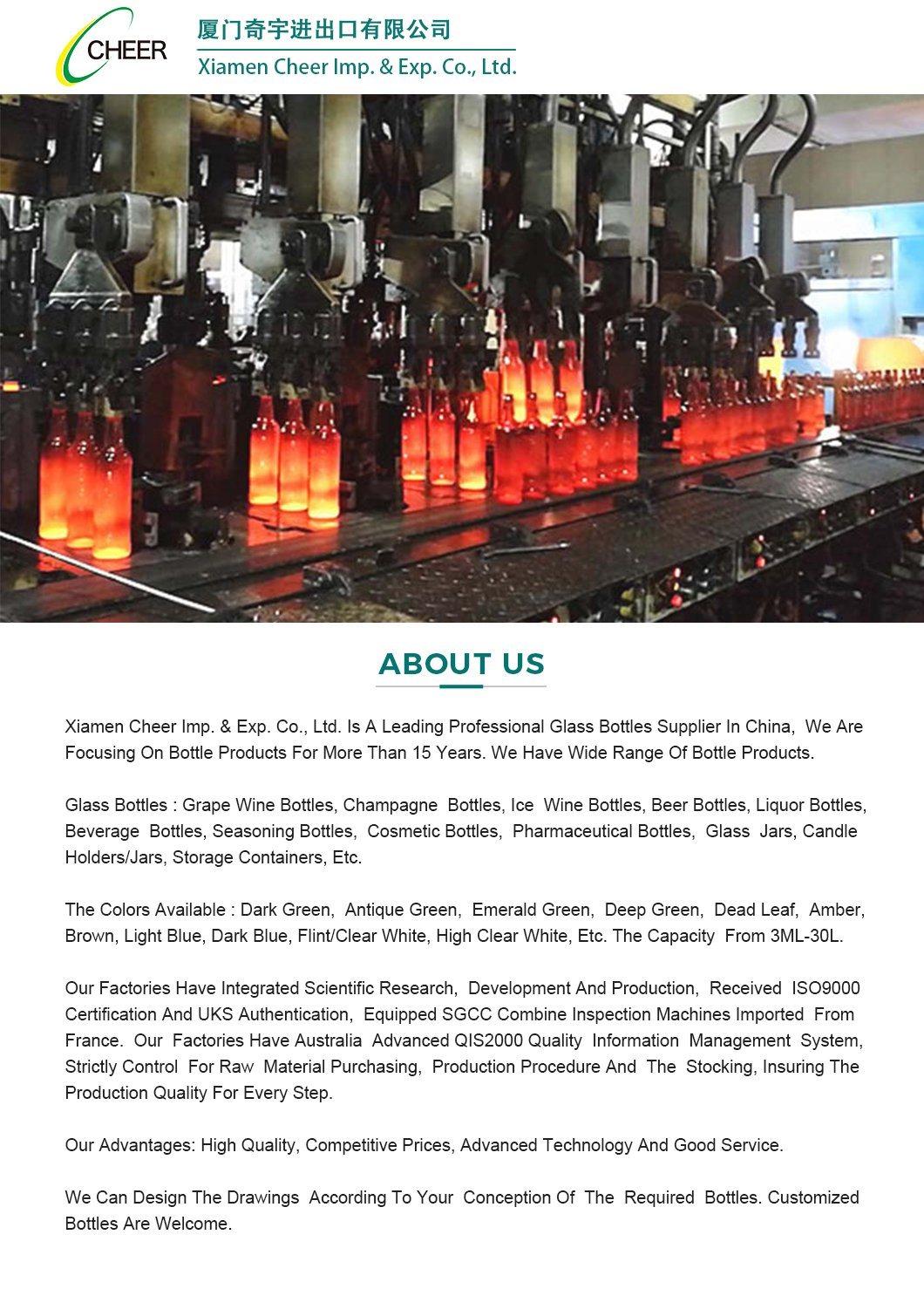 Empty Aromatherapy Diffuser Clear Glass Bottles