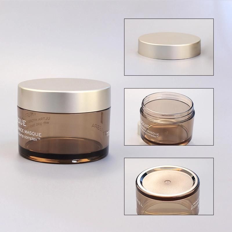 75g, 80g PETG Plastic Cosmetics Cream Jar for Cosmetics Skin Massage Cream Container