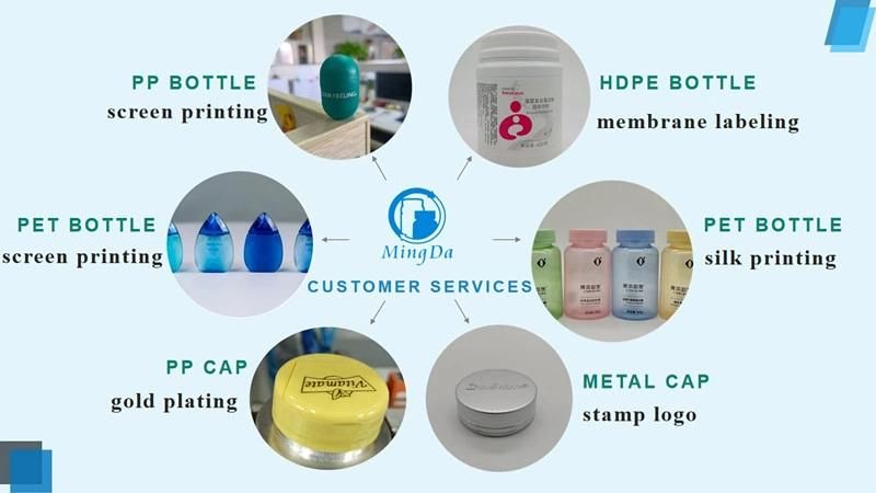 Food Grade PCR-Pet 38mm Neck Finished High Glossy Dietary Supplements Tablets Round Plastic Bottle