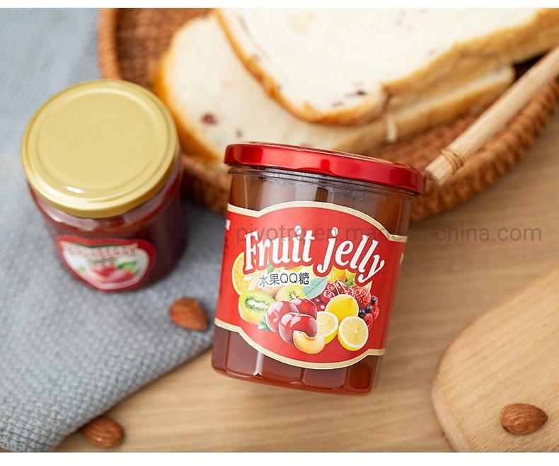 260ml Wide Mouth Plastic Food Grade Honey Pickle Thickening Caviar Jam Honey Bottle