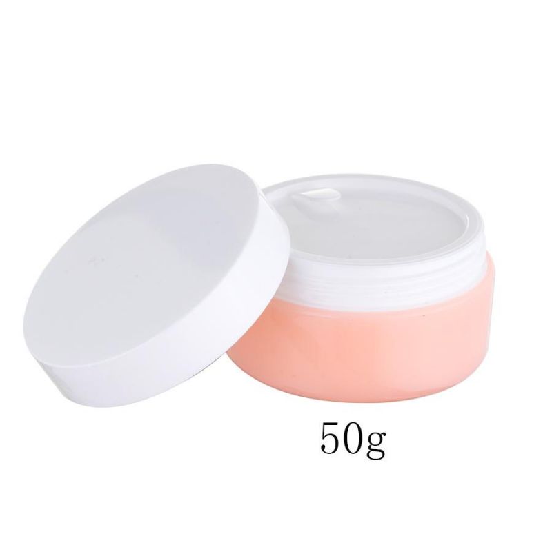 Cosmetic Empty PP Plastic Cream Jar with Any Color 10g 15g 20g 30g 50g 100g Packaging for Skin Care for Jars Plastic Bottle Manufacturers