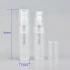 Clear 2ml Plastic Spray Bottle Empty Serum Medicine Vials Crimp Neck Portable Atomizer Bottle