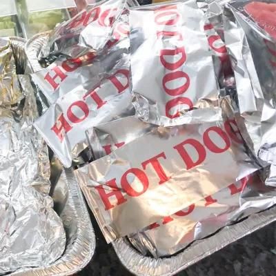 Burger Custom Food Paper Roastingsforchicken Bag