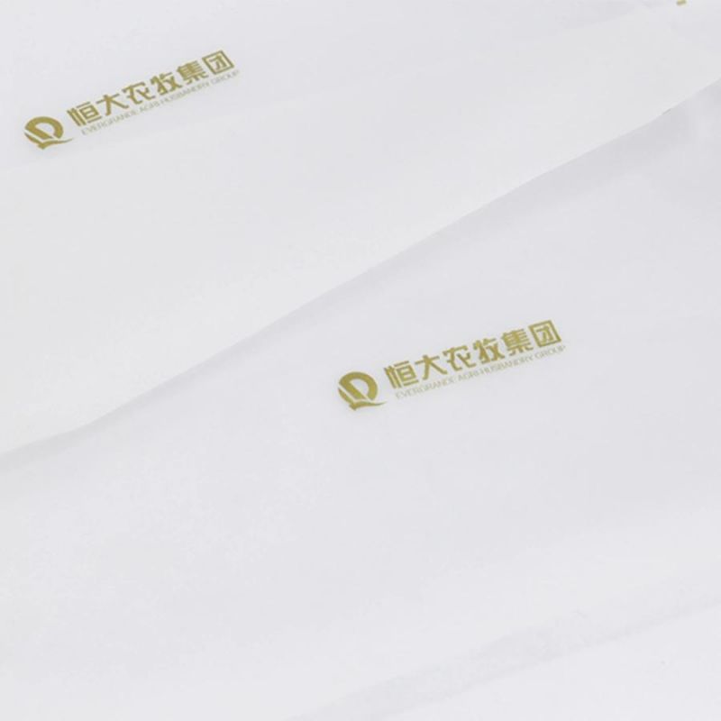Custom High Quality Green Color Logo Wrapping Tissue Paper