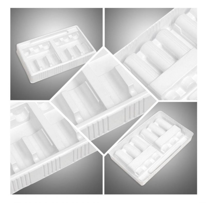 Custom PVC White Oral Liquid Bottle Blister Tray
