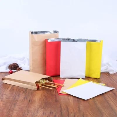 Paper Print Sandwich Square Papers Hot Food Delivery Bag