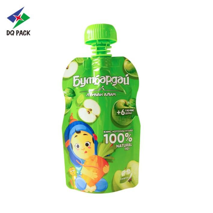 Customized Printing Stand up Pouch with Spout for Juice