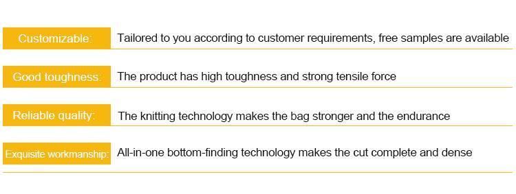 China Hot Sale 20kg 50kg Reliable Quality BOPP Laminated Woven Plastic PP Bags
