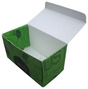 Printed Card Paper Packaging Box / Foldable Medicne Cardboard Box