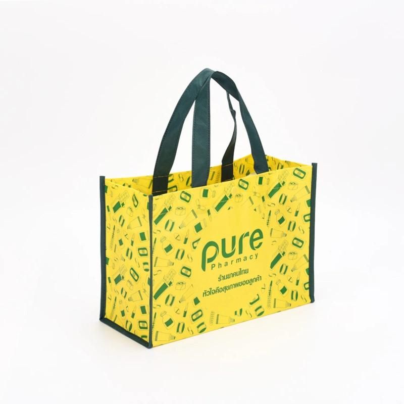 Supermarket Custom Logo Non-Woven Fabric Bag