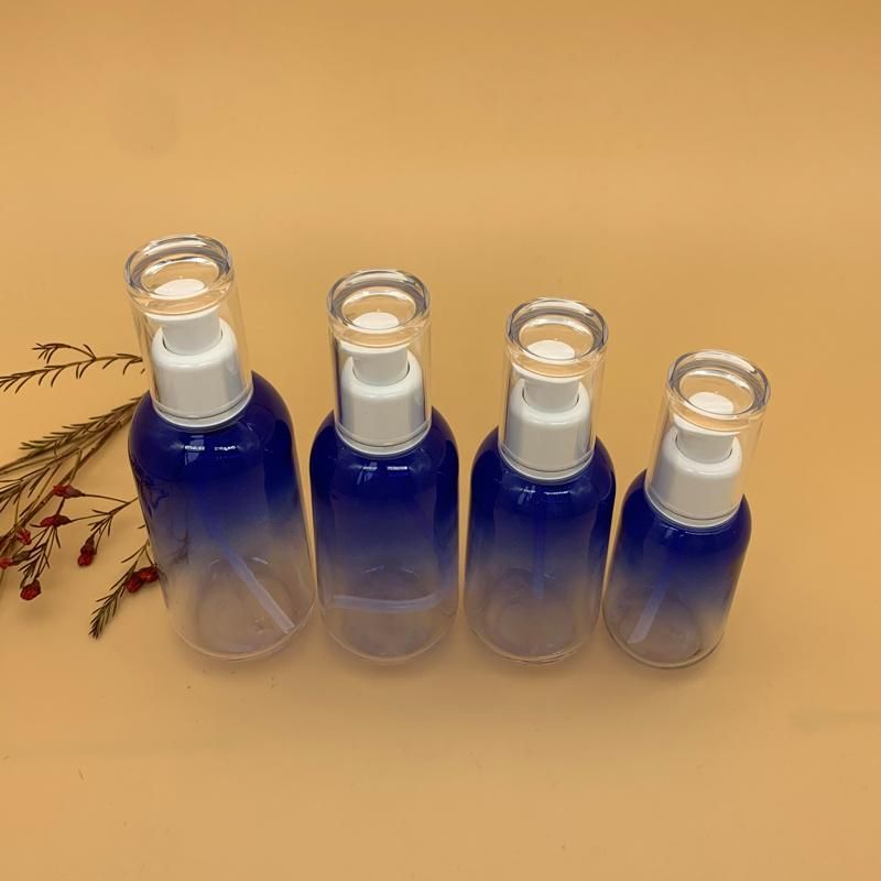 High Quality Cosmetic PETG Bottle with Lotion Pump and Cap