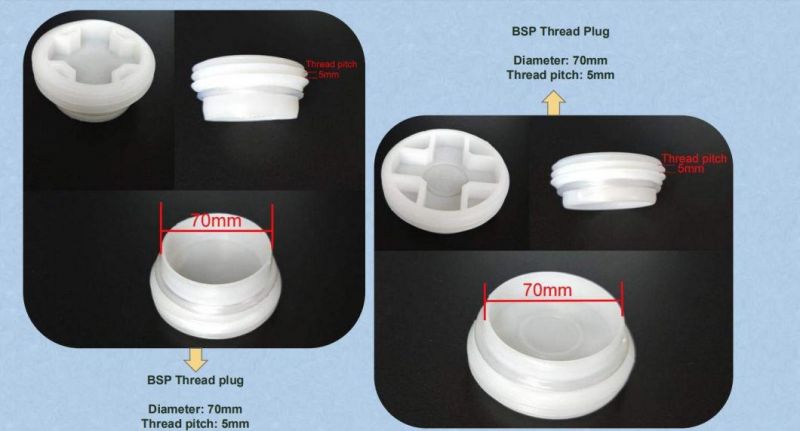China Manufacture Plastic Butterfly Bungs Plugs Vented Plug for 55 Gallon Drum