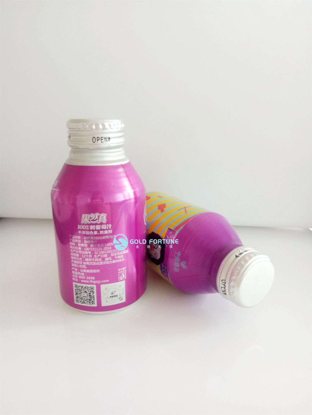 New Design 250ml/300ml Screw Cap Aluminum Beverage Can