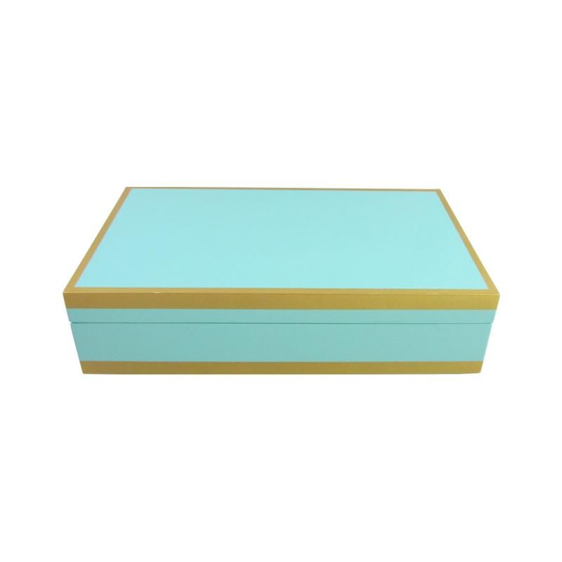 High Quality of Glossy Lacquer Tea Storage and Coffee Organizer Box