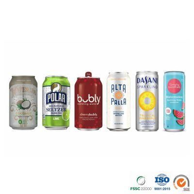 Customized Printed Soft Drink Epoxy or Bpani Lining Standard 355ml 12oz Aluminum Can