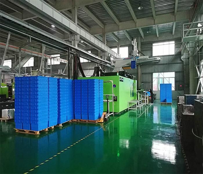 Warehouse Plastic Storage Plate Transport Pallet Collapsible Turnover Crate