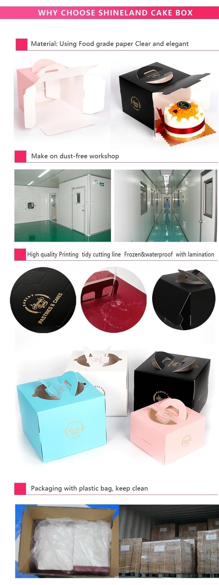 Cheap Hot Sale Custom Design Paper Small Box Plain Corrugated Cardboard Box Box Packaging for Cake