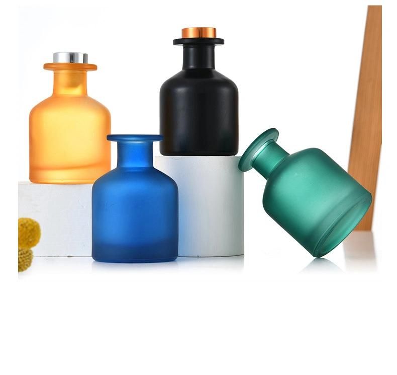 Matte Color Black Grey Luxury Empty 50ml 100ml 150ml 200ml Aroma Diffuser Bottle