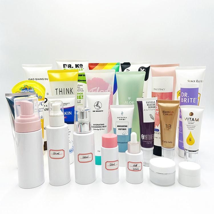 Empty Hand Cream/Face Wash Cosmetics Bottles and Jars Packaging Tube