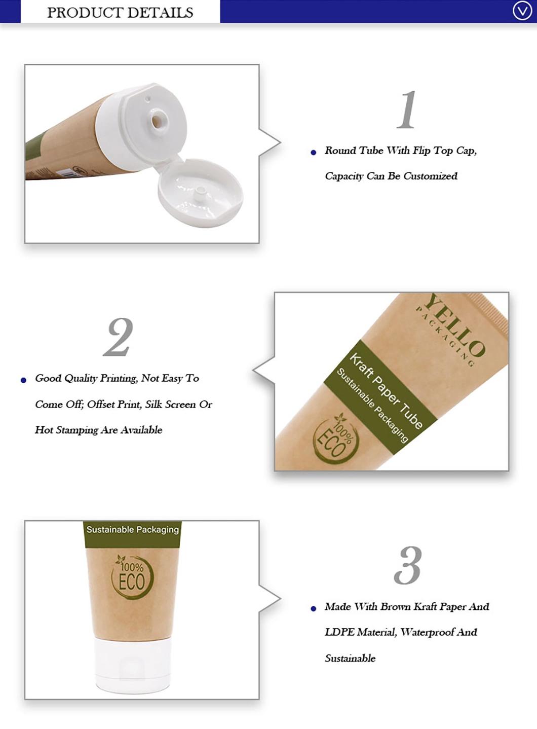 Eco-Friendly Squeeze Cosmetic Lotion Tube with Easy Operation Good Production Line